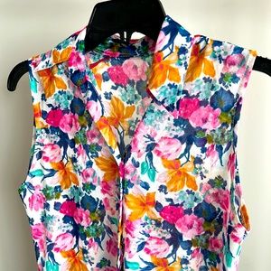 Colorful  collared  S size , casual shirt